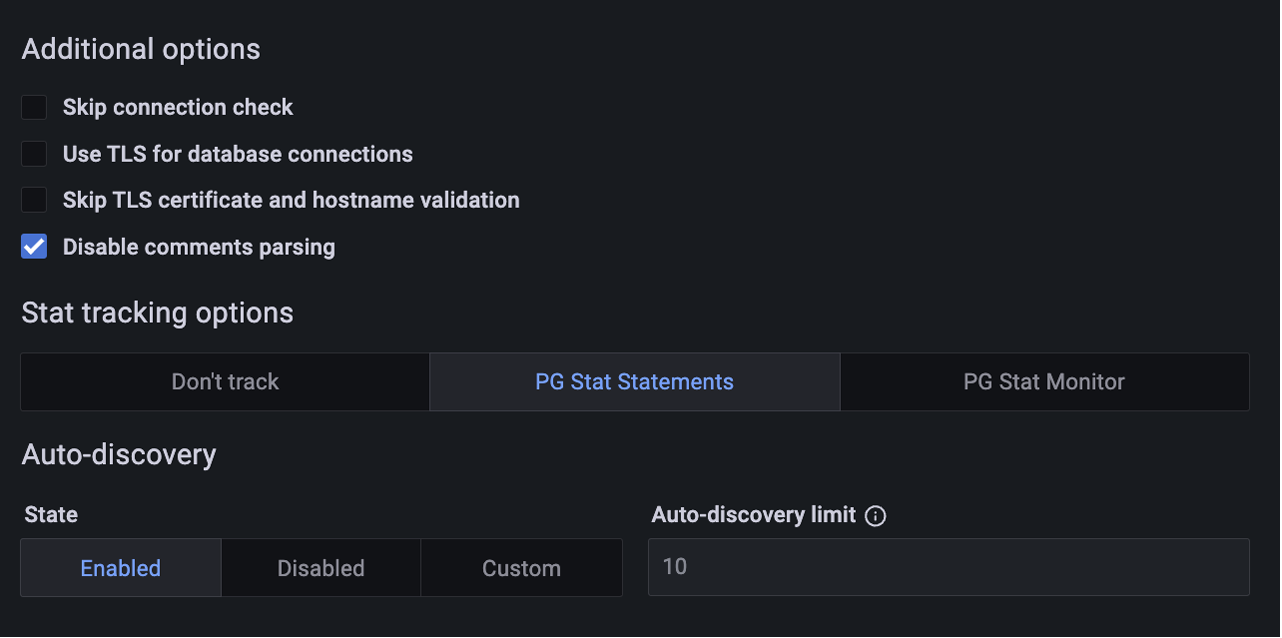 Auto-discovery Enabled